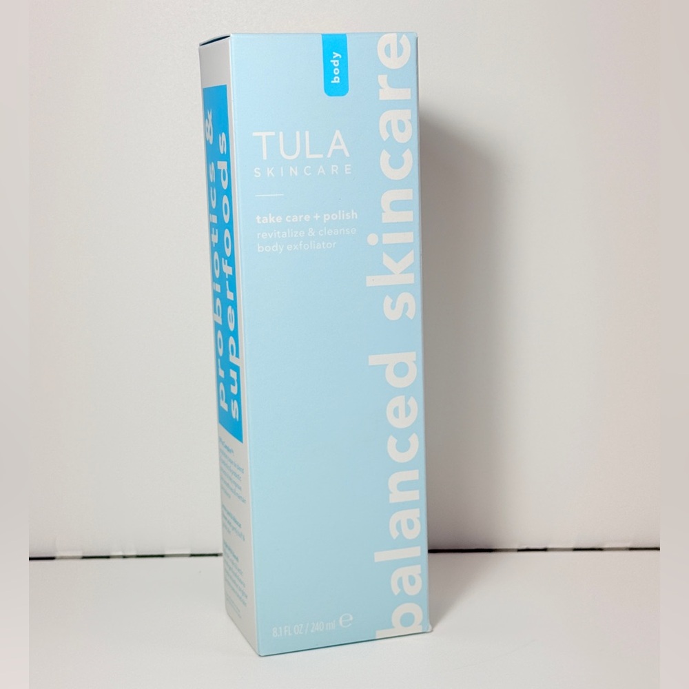 TULA Take Care + Polish revitalize & cleanse body exfoliator - NIB - Picture 2 of 6